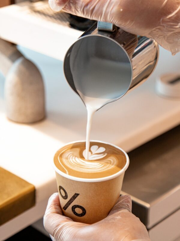 white ceramic mug with coffee